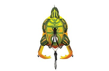 Image of Lunkerhunt Prop Turtle Bait, Timber, 3.5in &amp; 3/4 oz, TURTLE02