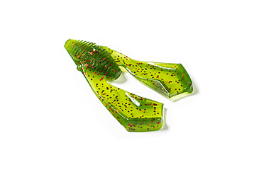 Image of Lunkerhunt Tandem Trailer Soft Bait, 1, 3in, Watermelon Red Fleck, CHKTR03