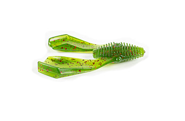 Image of Lunkerhunt Tandem Trailer Soft Bait, 1, 3in, Watermelon Red Fleck, CHKTR03