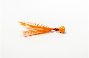 Image of Lunkerhunt Tungsten Full Effect Jig, Fluorescent Orange Glow, 1/32 oz, FEJ06