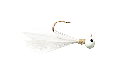 Image of Lunkerhunt Tungsten Full Effect Jig, White Glow, 1/32 oz, FEJ01