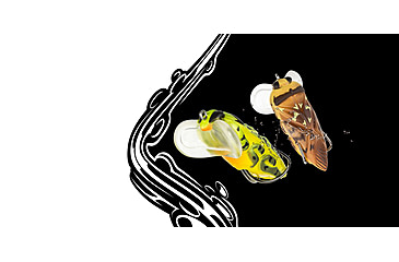 Image of Lunkerhunt Yappa Bug Soft Bait, 1, 2.75in, Firefly, YPAB02