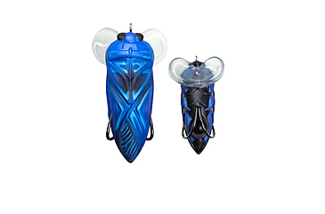 Image of Lunkerhunt Yappa Bug Soft Bait, 1, 2.75in, Sapphire, YPAB06