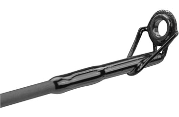 Image of Lew’s MACH 2 Spinning Rod, 6ft 6in 2-PC IM8 Graphite Rod, Medium  w/ Fast, Stainless Steel Guides, Split-Grip Handle, Winn Dri-Tac Ultra Grips, Green/Black, M266MSG2-2