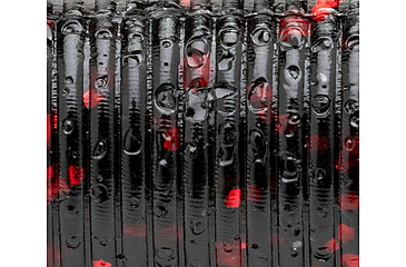 Image of MACH MACH Stick Swimbait, Black Red Flake, 4.75in, MHSS-96