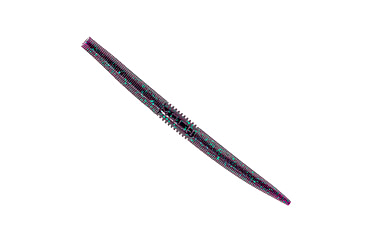 Image of MACH MACH Stick Swimbait, Junebug, 4.75in, MHSS-42