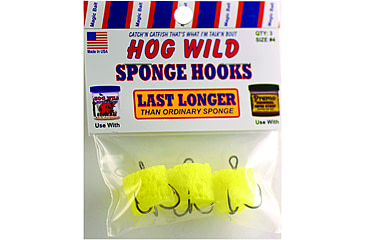 Image of Magic Bait Hog Wild Bronze Hook, Trebl, Size 4, 3 Per Pack, 21-48