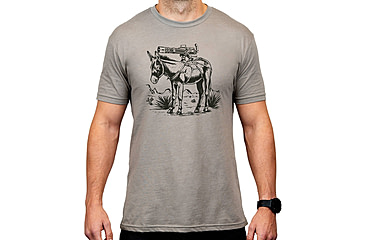 Image of Magpul Industries Burro CVC Graphic T-Shirt - Men's, Stone Gray Heather, Medium, MAG1528-041-M