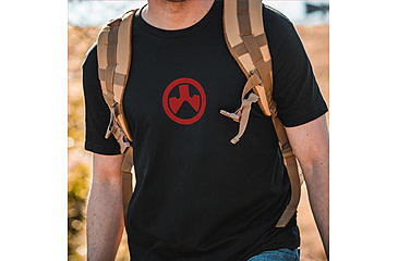 Image of Magpul Industries Icon Logo CVC T-Shirt, Black, XL, MAG1115-001-XL