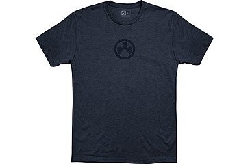Image of Magpul Industries Icon Logo CVC T-Shirt, Navy Heather, Large, MAG1115-411-L