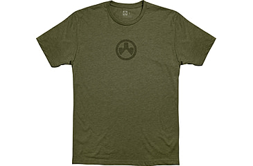 Image of Magpul Industries Icon Logo CVC T-Shirt, Olive Drab Heather, Small, MAG1115-317-S