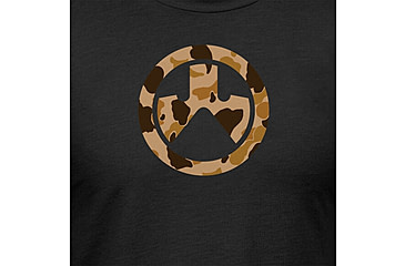 Image of Magpul MAG1527-001-2XL Raider Camo Icon CVC Black Cotton/Polyester Short Sleeve
