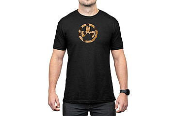 Image of Magpul MAG1527-001-2XL Raider Camo Icon CVC Black Cotton/Polyester Short Sleeve