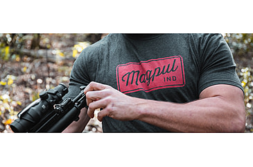 Image of Magpul Industries Rover Block CVC T-Shirt, Charcoal, Medium, MAG1116-011-M
