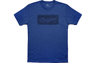 Image of Magpul Industries Rover Block CVC T-Shirt, Royal Heather, Large, MAG1116-424-L