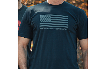 Image of Magpul Industries Standard Cotton T-Shirt, Navy, Large, MAG1121-410-L