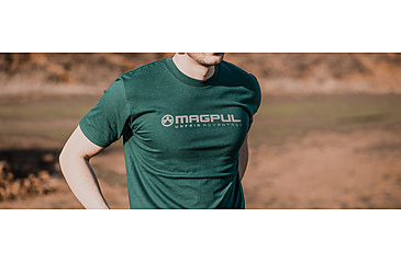 Image of Magpul Industries Unfair Advantage Cotton T-Shirt, Forest Green, Medium, MAG1114-301-M