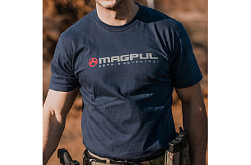 Image of Magpul Industries Unfair Advantage Cotton T-Shirt, Navy, XL, MAG1114-410-XL