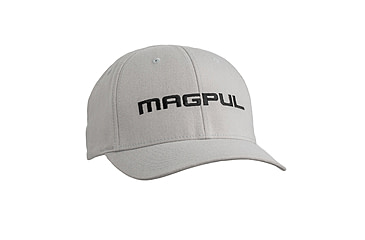 Image of Magpul Industries Wordmark Stretch Fit Hat, Gray, S/M, MAG1103-020-S/M
