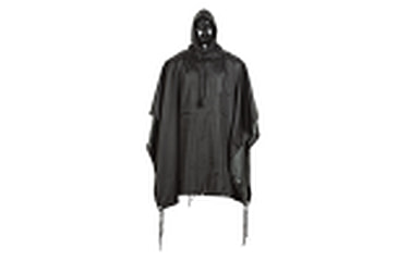 Image of Major Surplus Rubberized Heavy Duty Poncho, Black 20-6936001000
