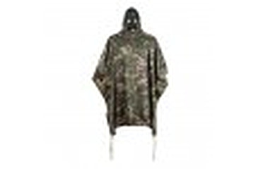 Image of Major Surplus Rubberized Heavy Duty Poncho, Woodland Camo 20-6936005000