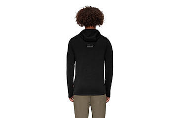 Image of Mammut Aconcagua Light ML Hooded Jacket - Mens, Black, Extra Large, 1014-04250-0001-116