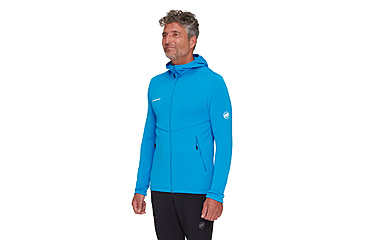 Image of Mammut Aconcagua Light ML Hooded Jacket - Mens, Glacier Blue, Large, 1014-04250-50589-115