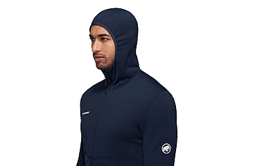 Image of Mammut Aconcagua Light ML Hooded Jacket - Mens, Marine, XL, 1014-04250-5118-116