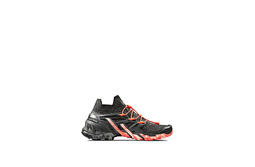 Image of Mammut Aegility Pro Mid Hiking Shoes - Women's, 9.5 US, Black Dark Salmon, 3030-04610-00719-1080