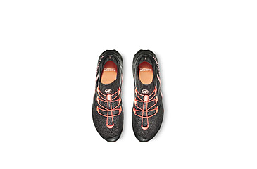 Image of Mammut Aegility Pro Mid Hiking Shoes - Women's, 9.5 US, Black Dark Salmon, 3030-04610-00719-1080