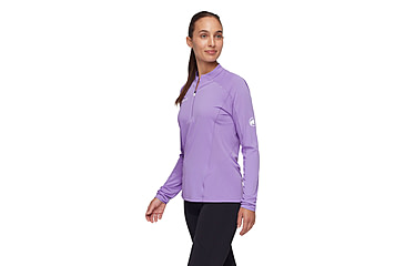 Image of Mammut Aenergy FL Half Zip Longsleeve - Womens, Lavandin, L, 1016-01340-6434-115