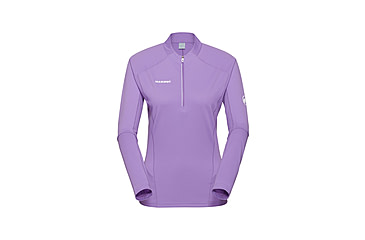 Image of Mammut Aenergy FL Half Zip Longsleeve - Womens, Lavandin, L, 1016-01340-6434-115