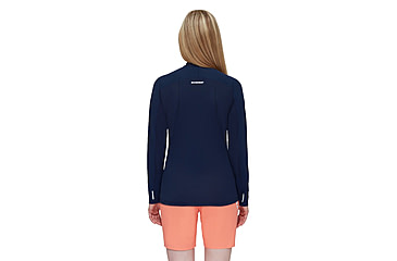 Image of Mammut Aenergy FL Half Zip Longsleeve - Womens, Marine, Medium, 1016-01340-5118-114