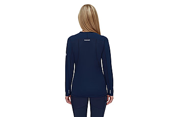 Image of Mammut Aenergy FL Longsleeve - Womens, Marine, Large, 1016-01380-5118-115
