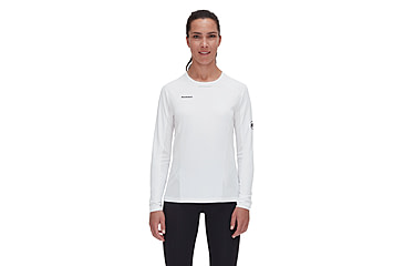 Image of Mammut Aenergy FL Longsleeve - Womens, White, Small, 1016-01380-0243-113