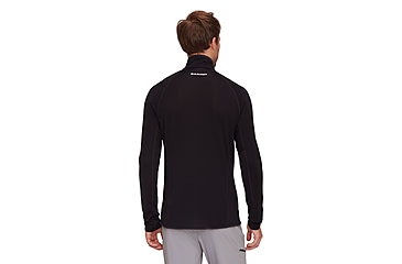 Image of Mammut Aenergy Light ML Half Zip Pull Jacket - Mens, Black, M, 1014-05521-0001-114