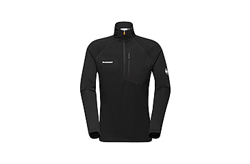 Image of Mammut Aenergy Light ML Half Zip Pull Jacket - Mens, Black, M, 1014-05521-0001-114