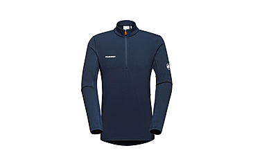 Image of Mammut Aenergy ML Half Zip Pull Top - Mens, Marine, M, 1016-01100-5118-114