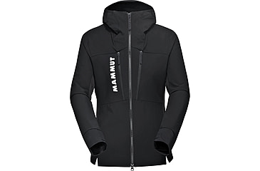 Image of Mammut Aenergy SO Hybrid Hooded Jacket - Womens, Black, Small, 1011-01930-0001-113