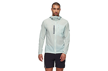 Image of Mammut Aenergy WB Hooded Jacket - Mens, Silver Sage, XL, 1012-00581-1288-116