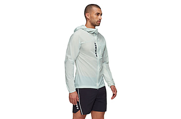 Image of Mammut Aenergy WB Hooded Jacket - Mens, Silver Sage, XL, 1012-00581-1288-116