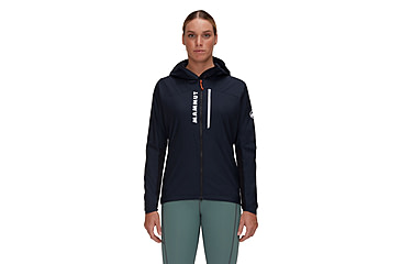 Image of Mammut Aenergy WB Hooded Jacket - Womens, Black, XL, 1012-00591-0001-116