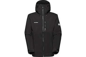 Image of Mammut Alto Guide HS Hooded Jacket - Mens, Black, 2XL, 1010-29561-0001-117
