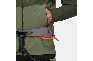 Image of Mammut Alto Guide HS Hooded Jacket - Mens, Marsh/Dark Marsh, Large, 1010-29561-40300-115