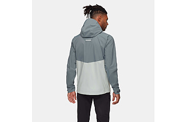 Image of Mammut Alto Guide HS Hooded Jacket - Mens, Silver Sage/Strata, 2XL, 1010-29561-1303-117