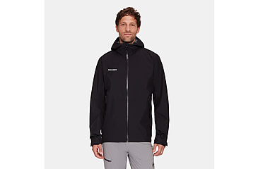 Image of Mammut Alto Light HS Hooded Jacket - Mens, Black, 2XL, 1010-30660-0001-117