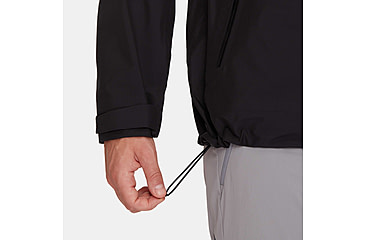 Image of Mammut Alto Light HS Hooded Jacket - Mens, Black, 2XL, 1010-30660-0001-117