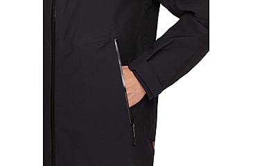 Image of Mammut Alto Light HS Hooded Jacket - Mens, Black, Large, 1010-30660-0001-115