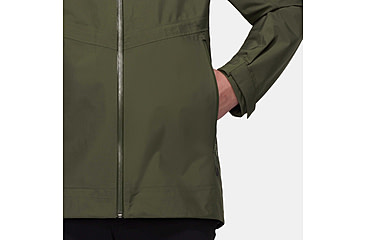 Image of Mammut Alto Light HS Hooded Jacket - Mens, Dark Marsh, Medium, 1010-30660-40284-114