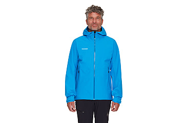 Image of Mammut Alto Light HS Hooded Jacket - Mens, Glacier Blue, M, 1010-30660-50589-114